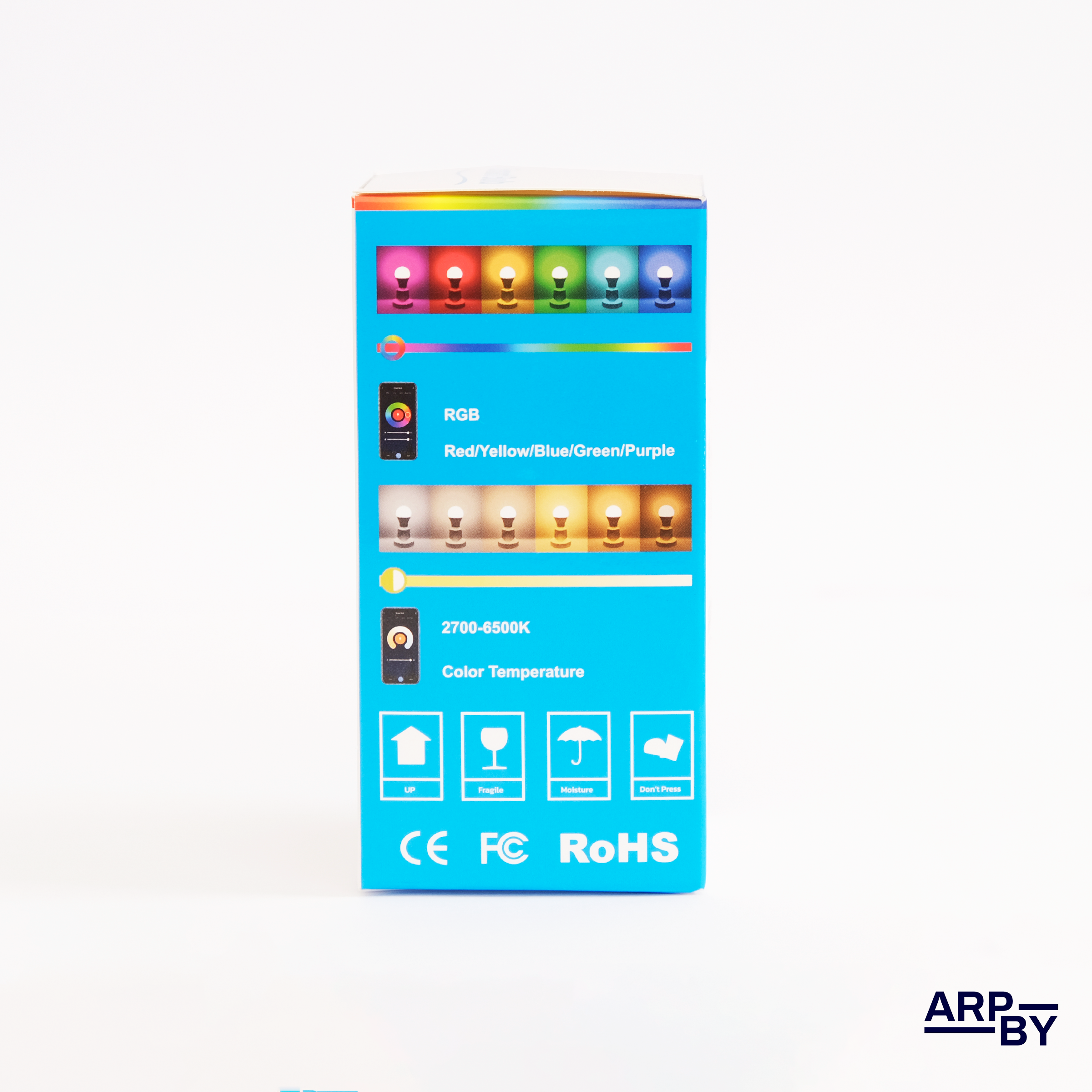 Lâmpada Inteligente Wifi A60 E27 RGBW 9W Lâmpada Inteligente Wifi A60 E27 RGBW 9W